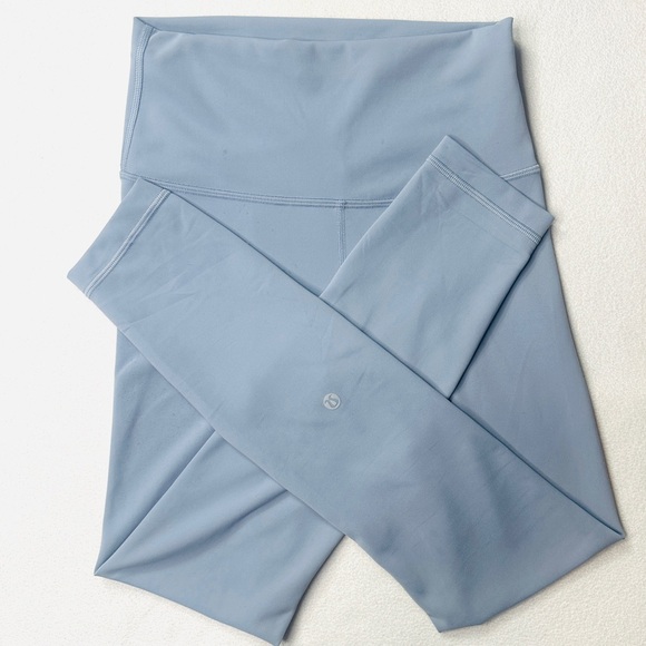 Lululemon Wunder Train High-Rise Tight 25”• Chambray•Everlux - Picture 4 of 12